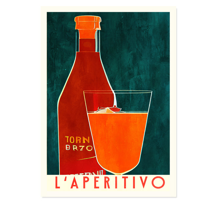 L' Aperitivo Art Print