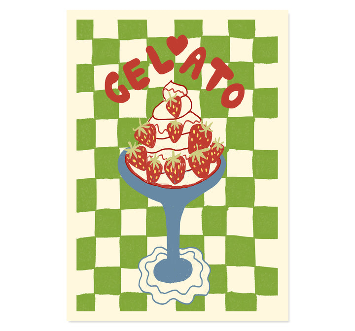 Gelato Art Print