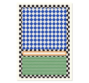 Checkered Rothko Inspiration Art Print