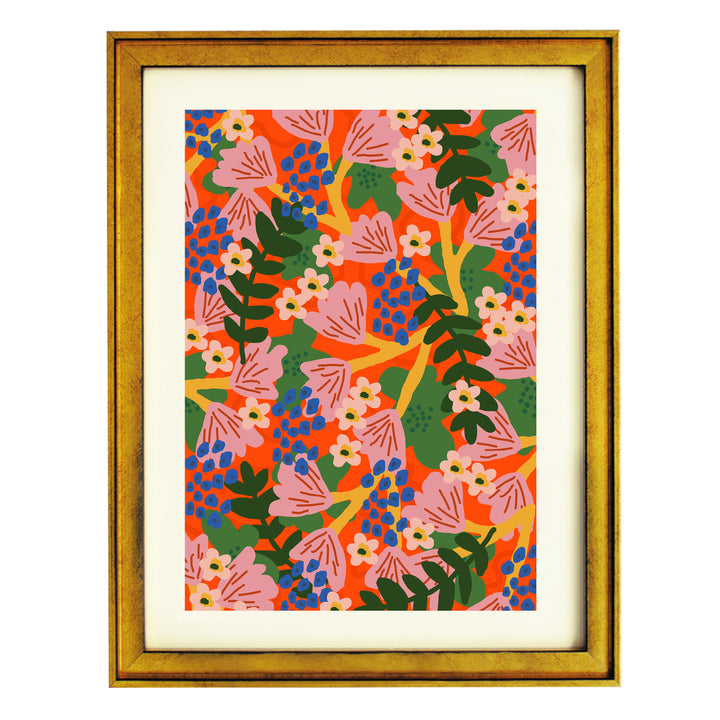 The Blooming Garden Art Print