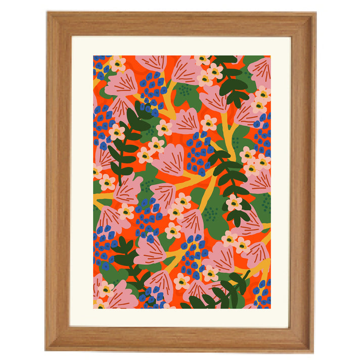 The Blooming Garden Art Print