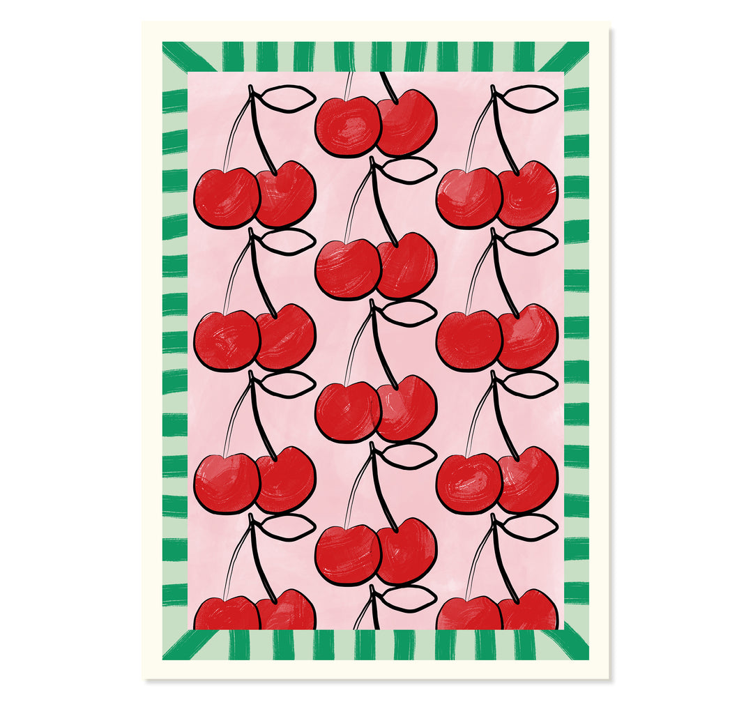 Cherries Art Print