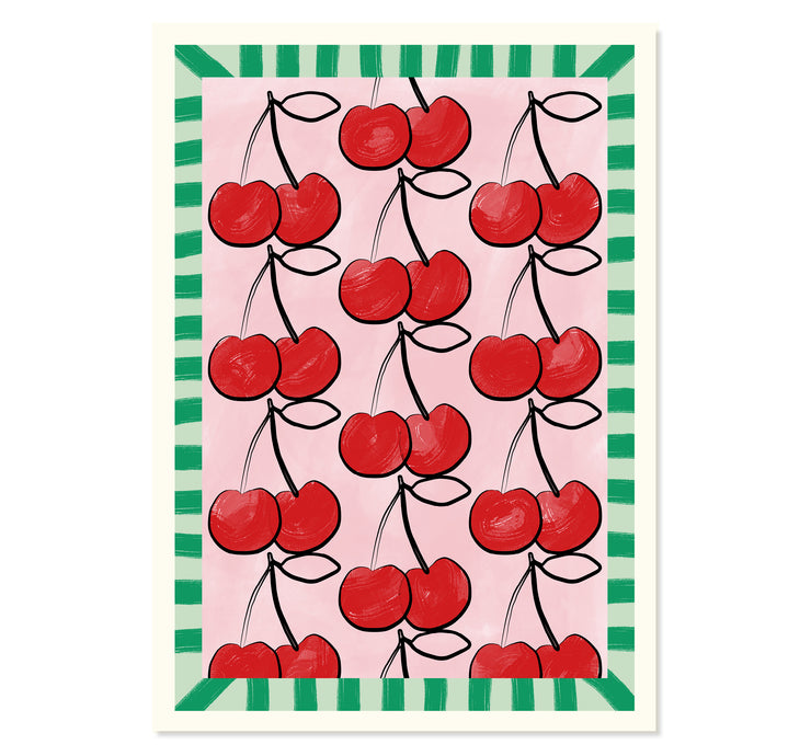 Cherries Art Print