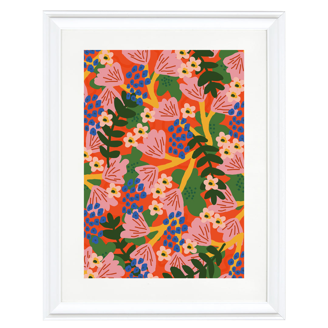 The Blooming Garden Art Print