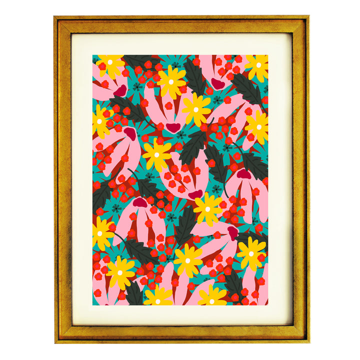 Floral Paradise Art Print