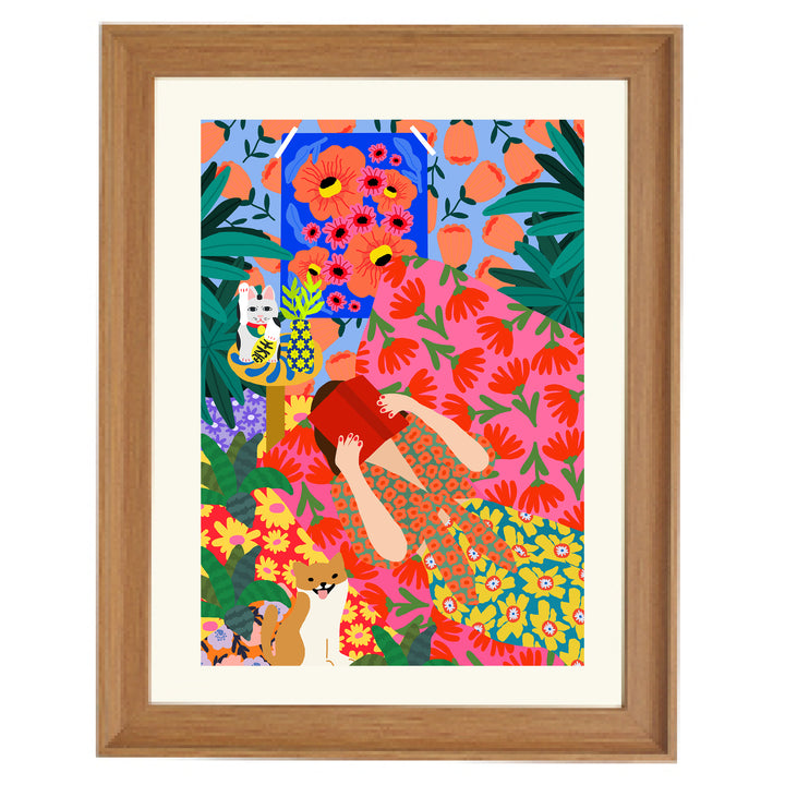 Lady of Leisure Art Print