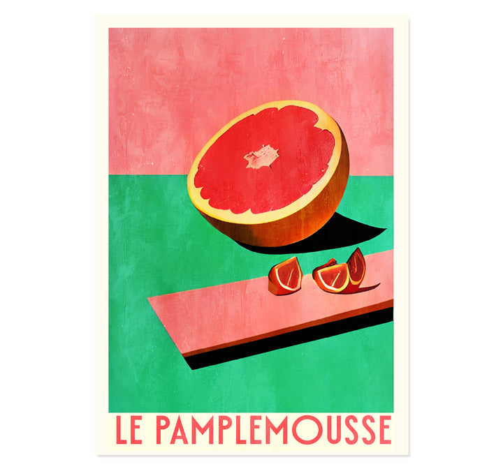 Le Pamplemousse Art Print