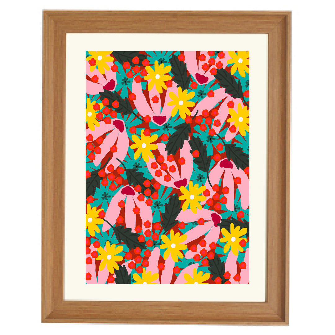 Floral Paradise Art Print