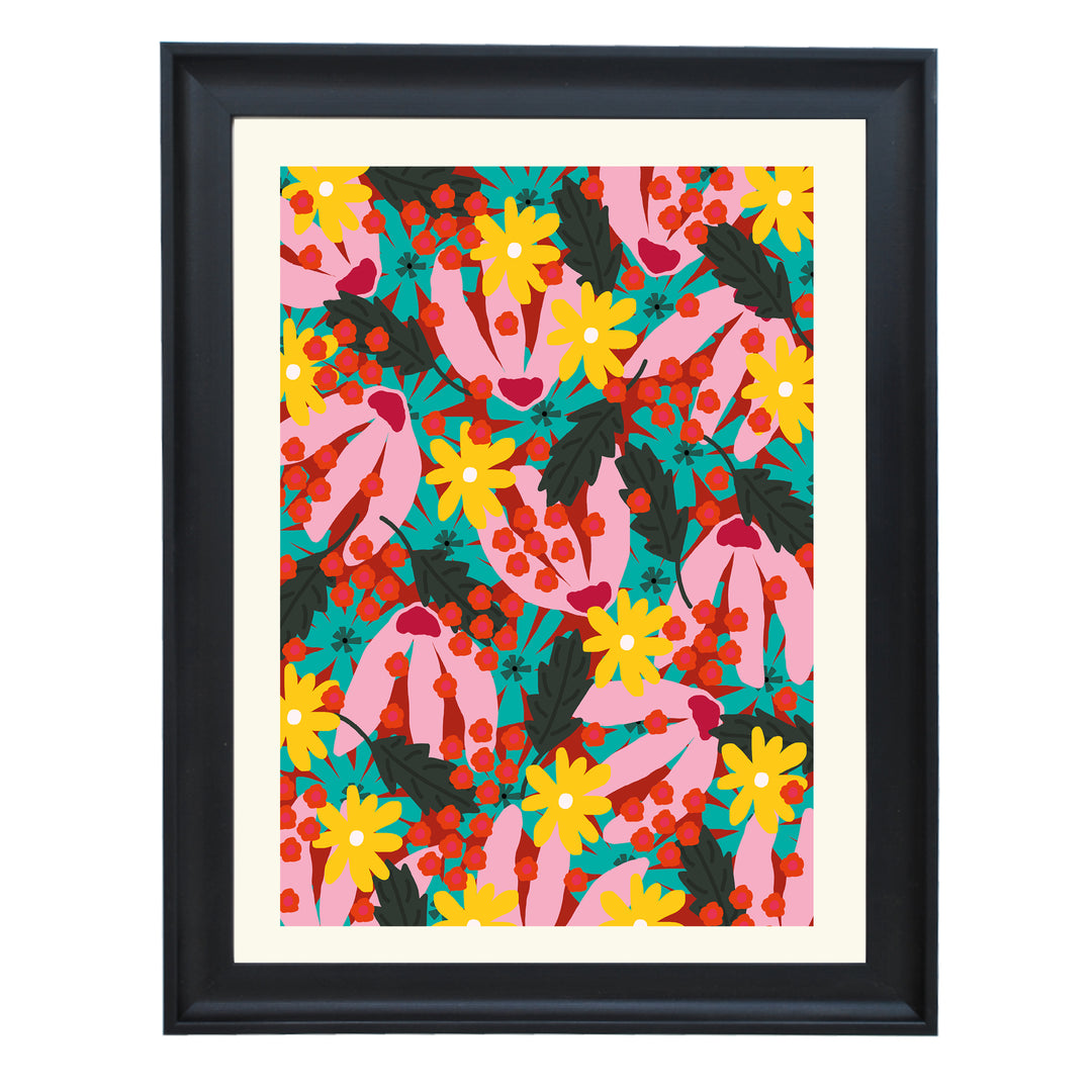 Floral Paradise Art Print