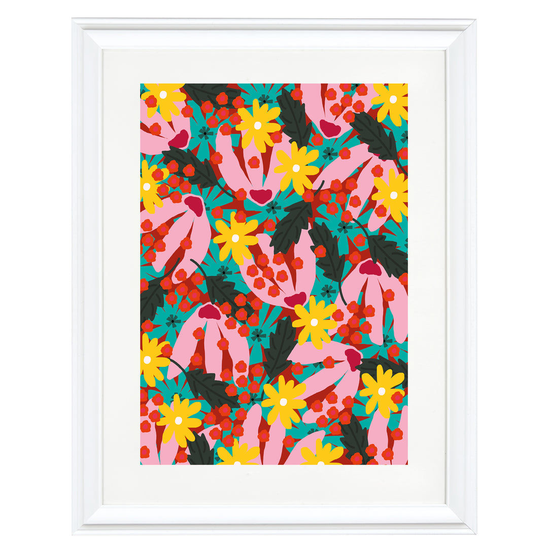 Floral Paradise Art Print