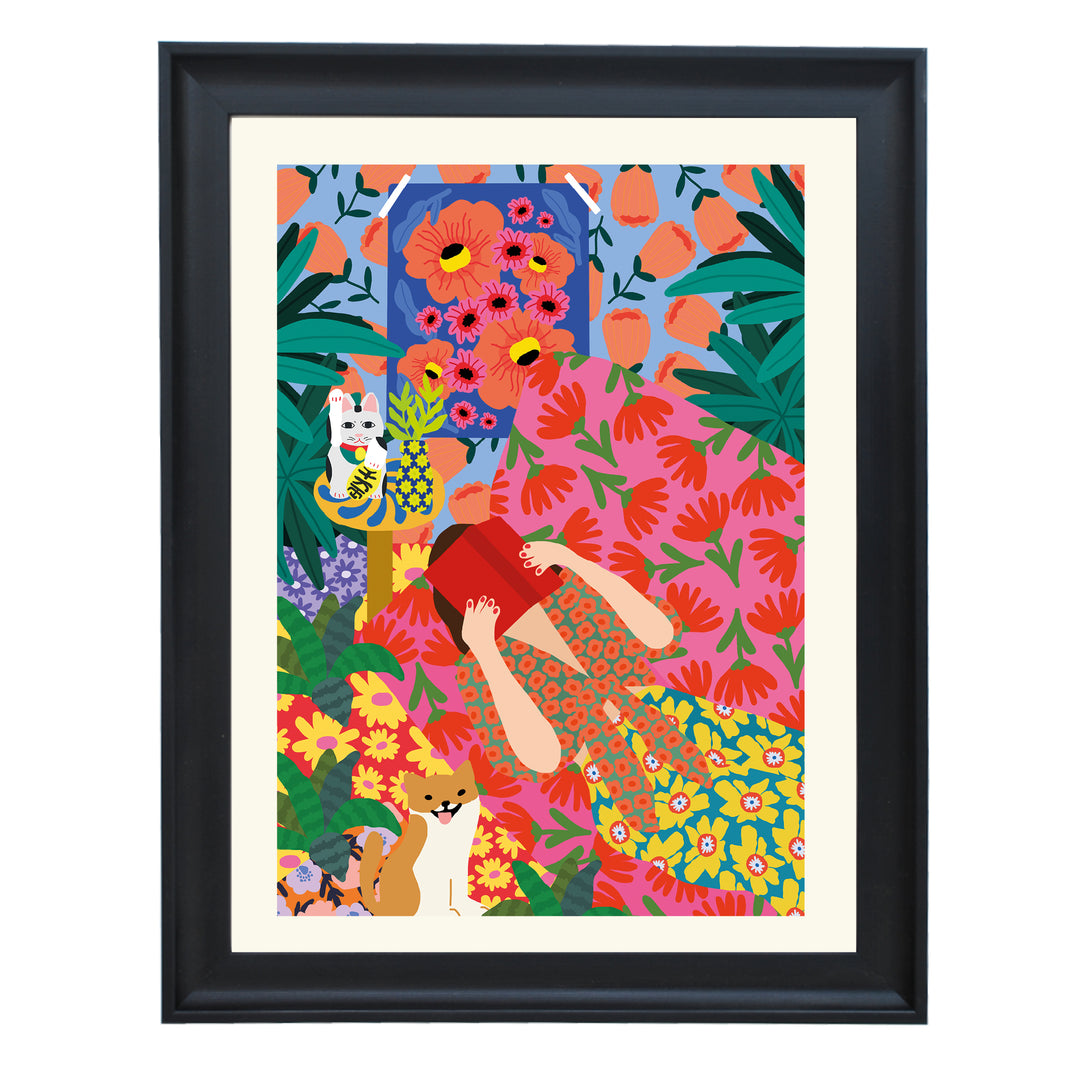 Lady of Leisure Art Print