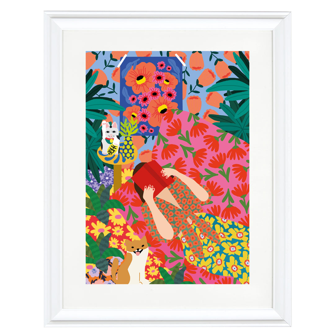 Lady of Leisure Art Print