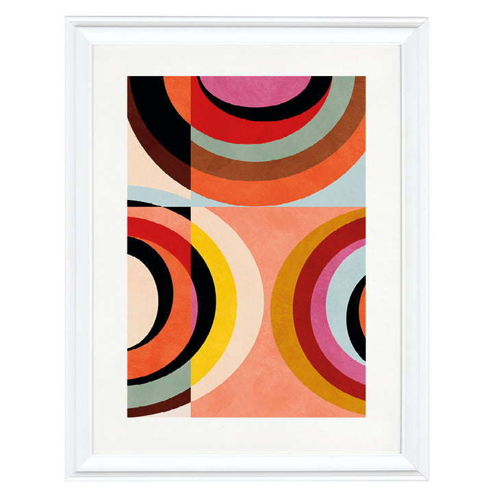 Retro Rhythm Art Print