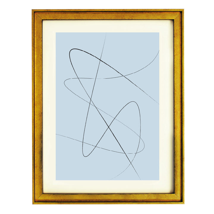 Linear Whispers I Art Print