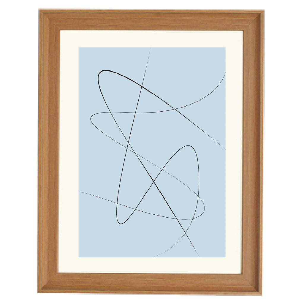 Linear Whispers I Art Print