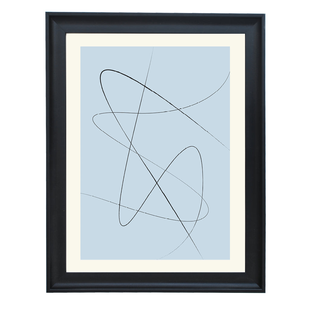 Linear Whispers I Art Print