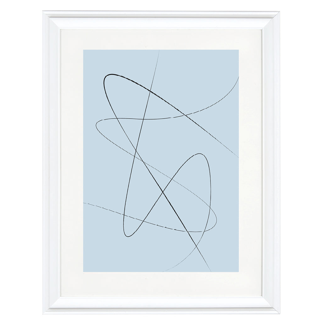 Linear Whispers I Art Print