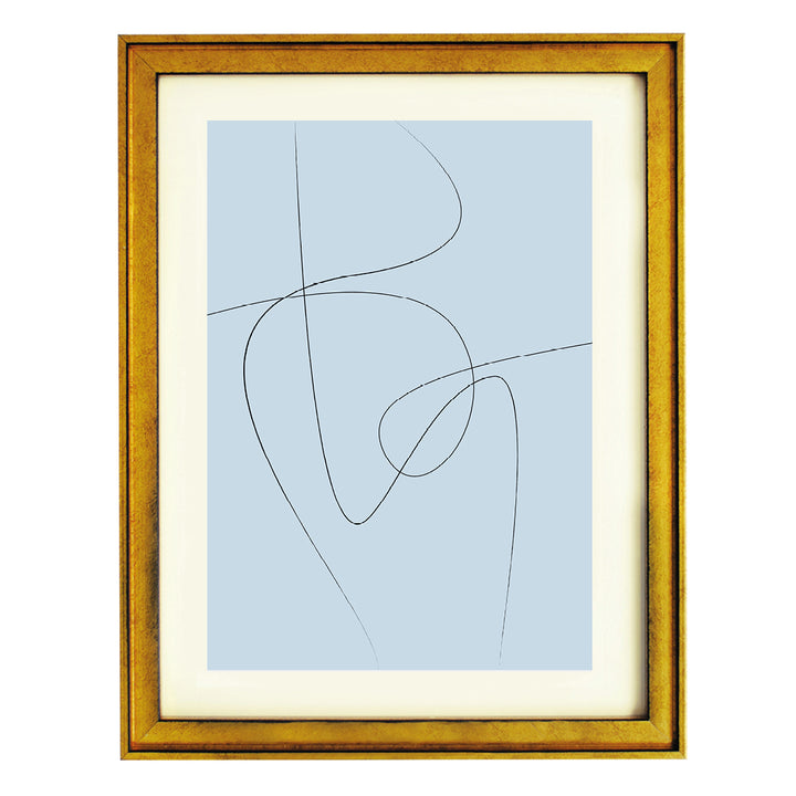 Linear Whispers II Art Print