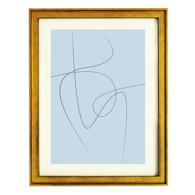 Linear Whispers II Art Print