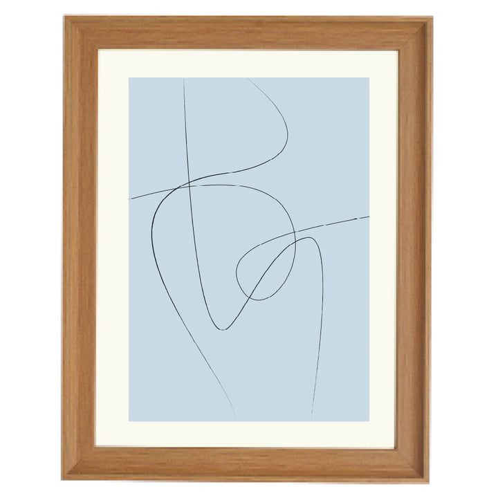 Linear Whispers II Art Print