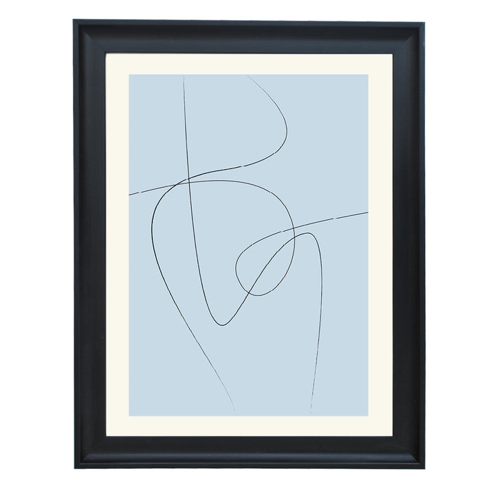 Linear Whispers II Art Print