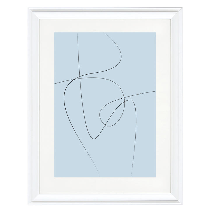 Linear Whispers II Art Print