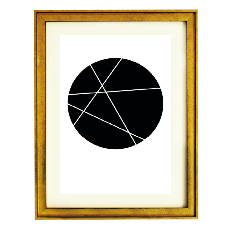 Lunar Geometry Art Print