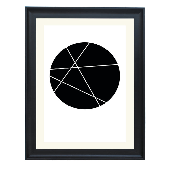 Lunar Geometry Art Print