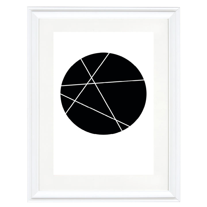 Lunar Geometry Art Print