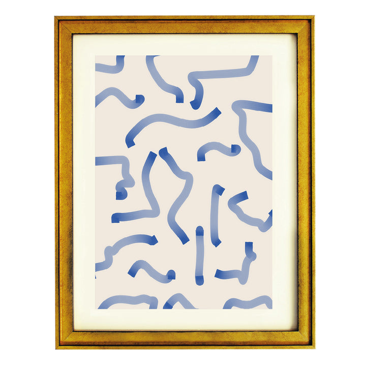 Soft Maze Art Print