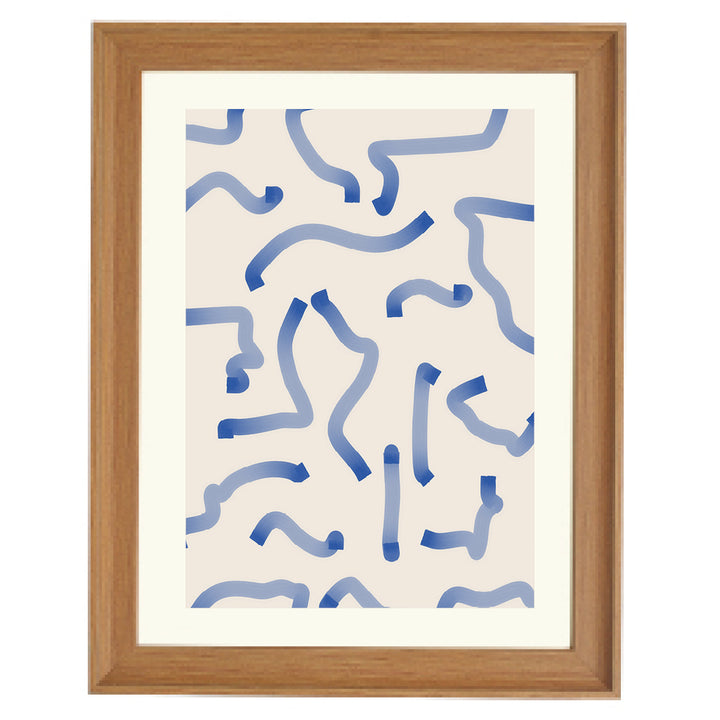 Soft Maze Art Print