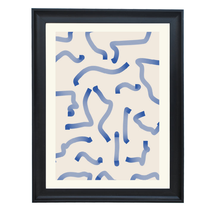Soft Maze Art Print