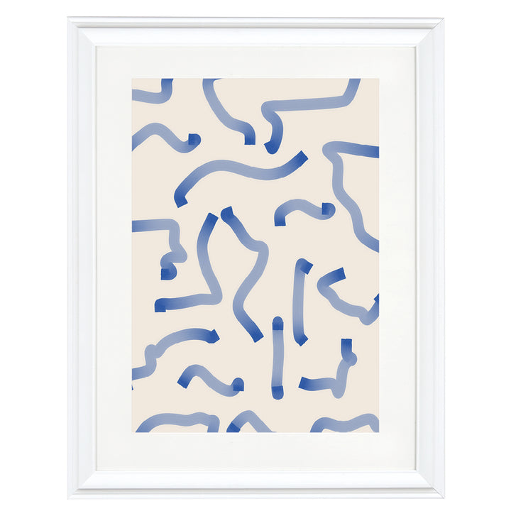 Soft Maze Art Print