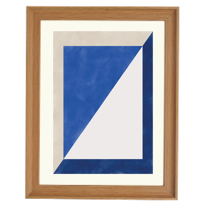 Cerulean Triangle Study Art Print