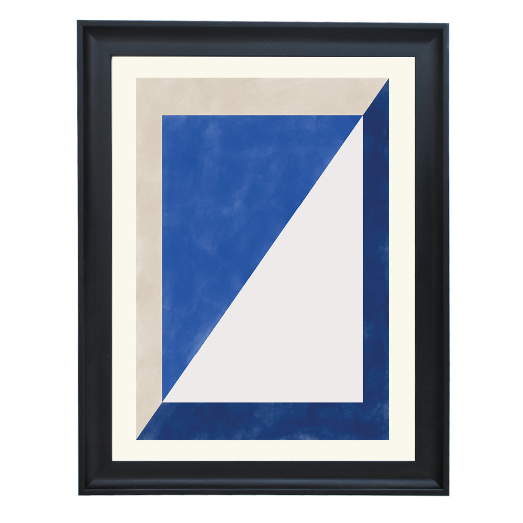 Cerulean Triangle Study Art Print