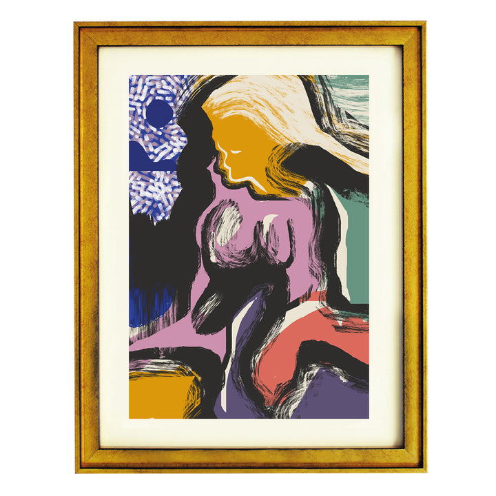 Seated Figure Study Art Print