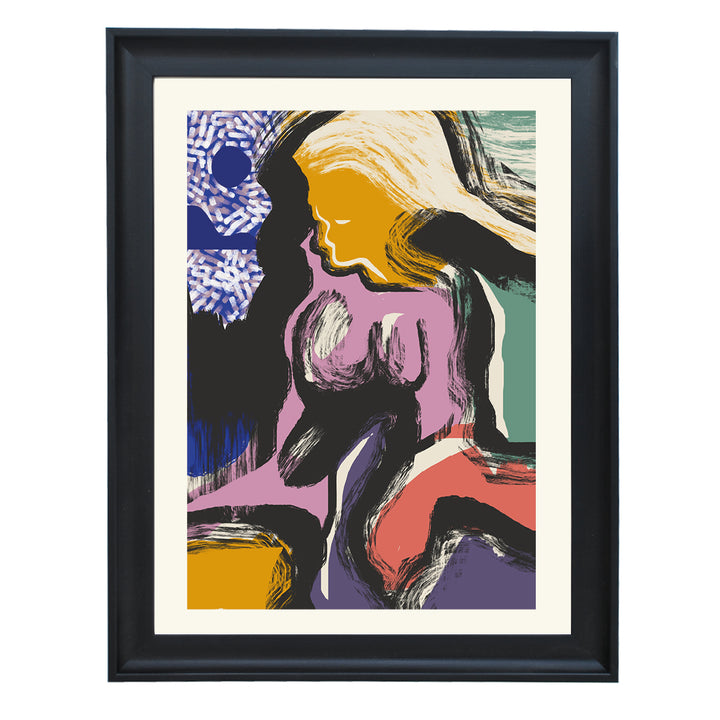 Seated Figure Study Art Print