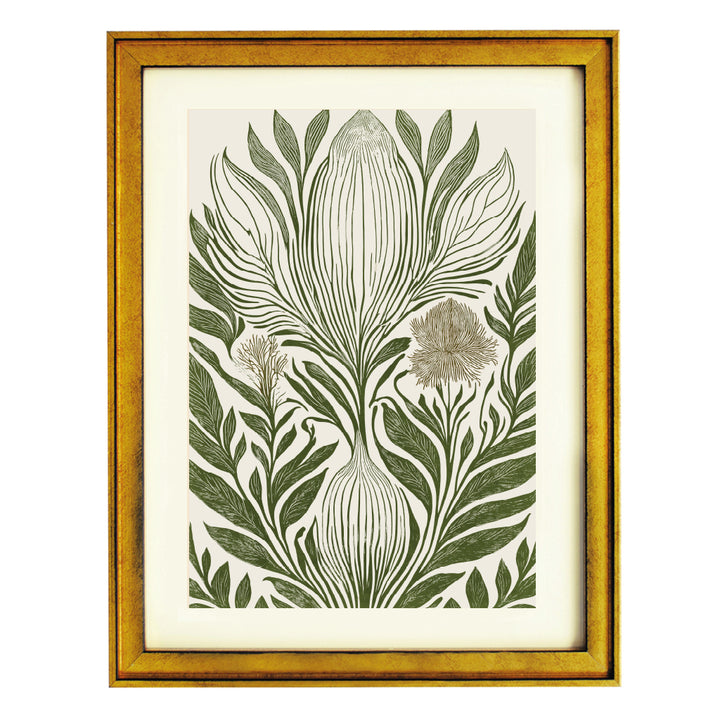 Verdant Bloom Art Print