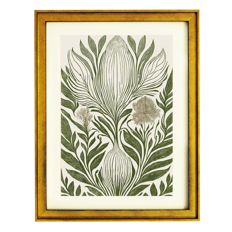 Verdant Bloom Art Print
