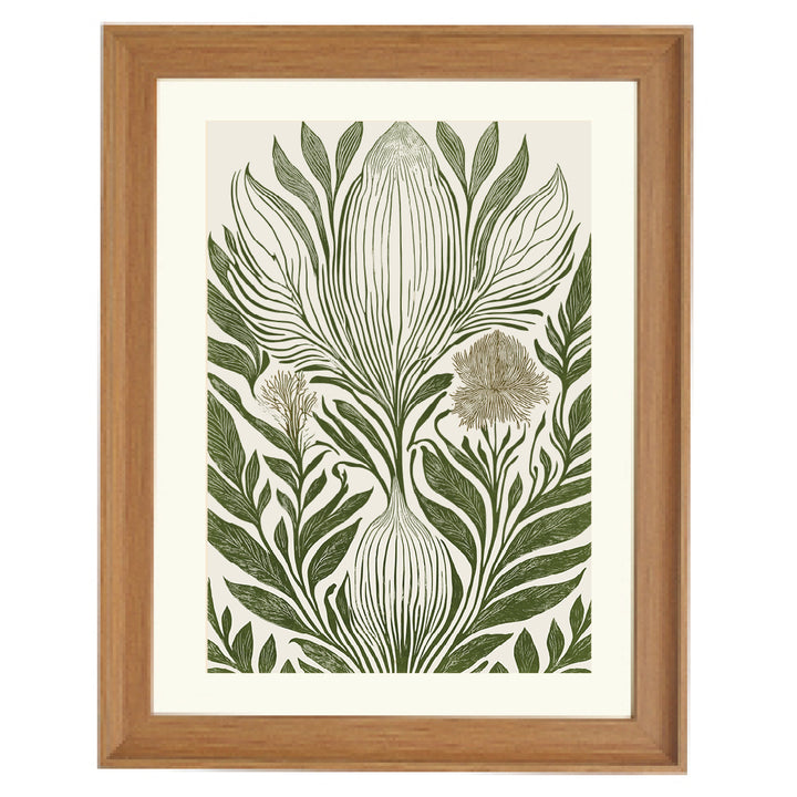 Verdant Bloom Art Print
