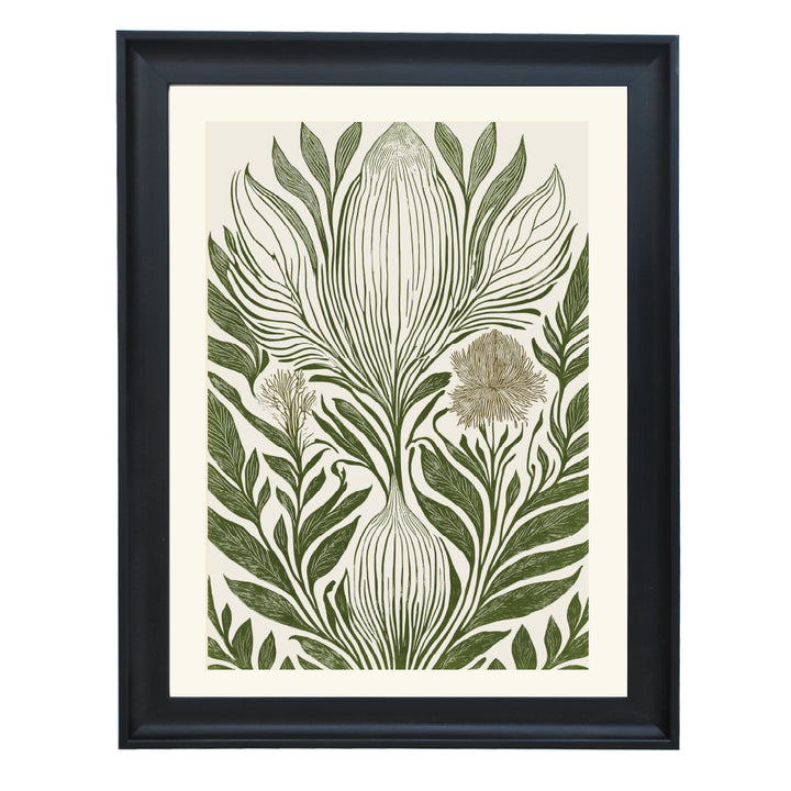 Verdant Bloom Art Print