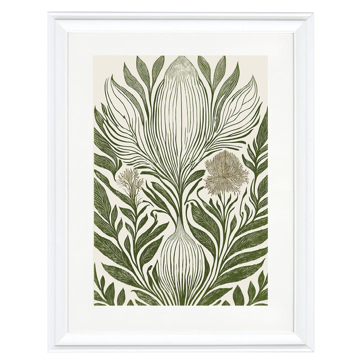 Verdant Bloom Art Print