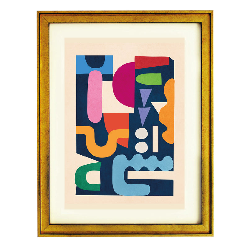 The Shape of Joy Art Print