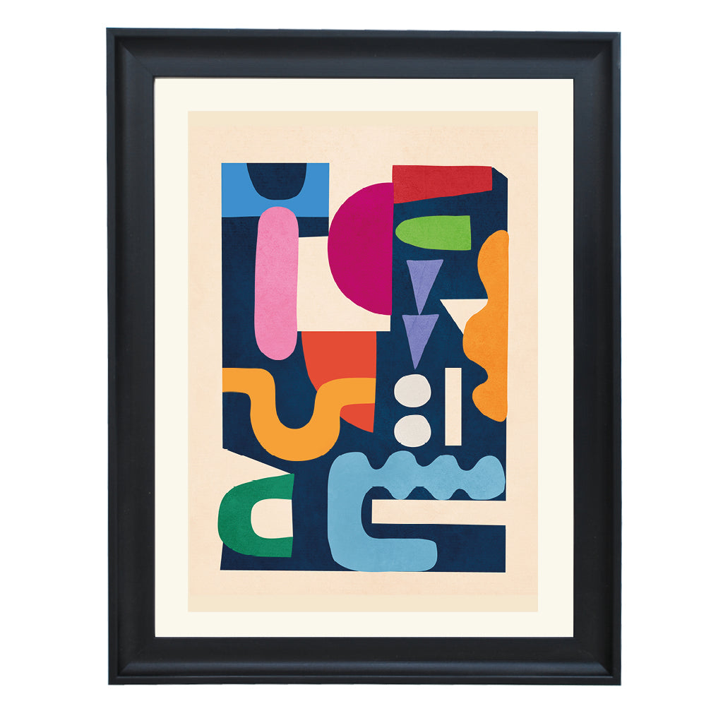 The Shape of Joy Art Print