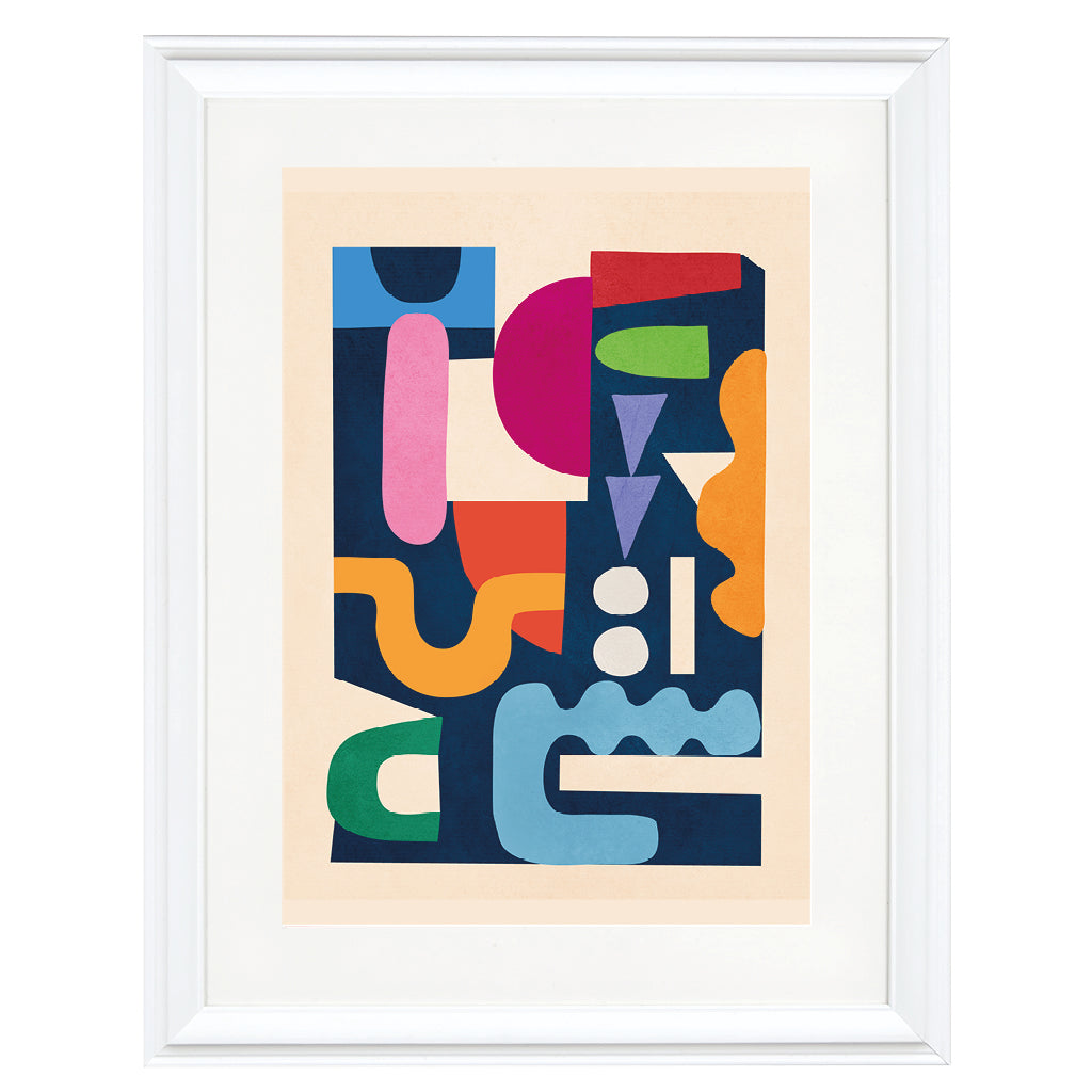 The Shape of Joy Art Print