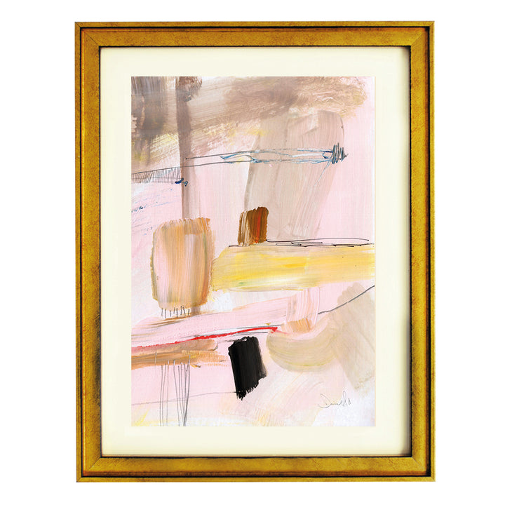 Blush Terrain Art Print