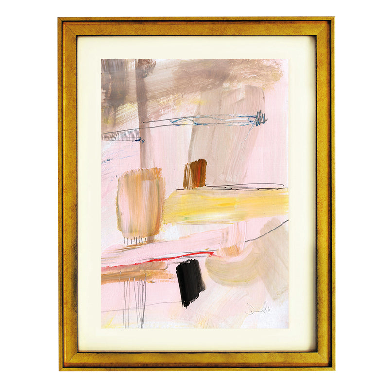 Blush Terrain Art Print