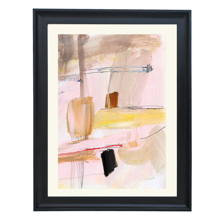 Blush Terrain Art Print