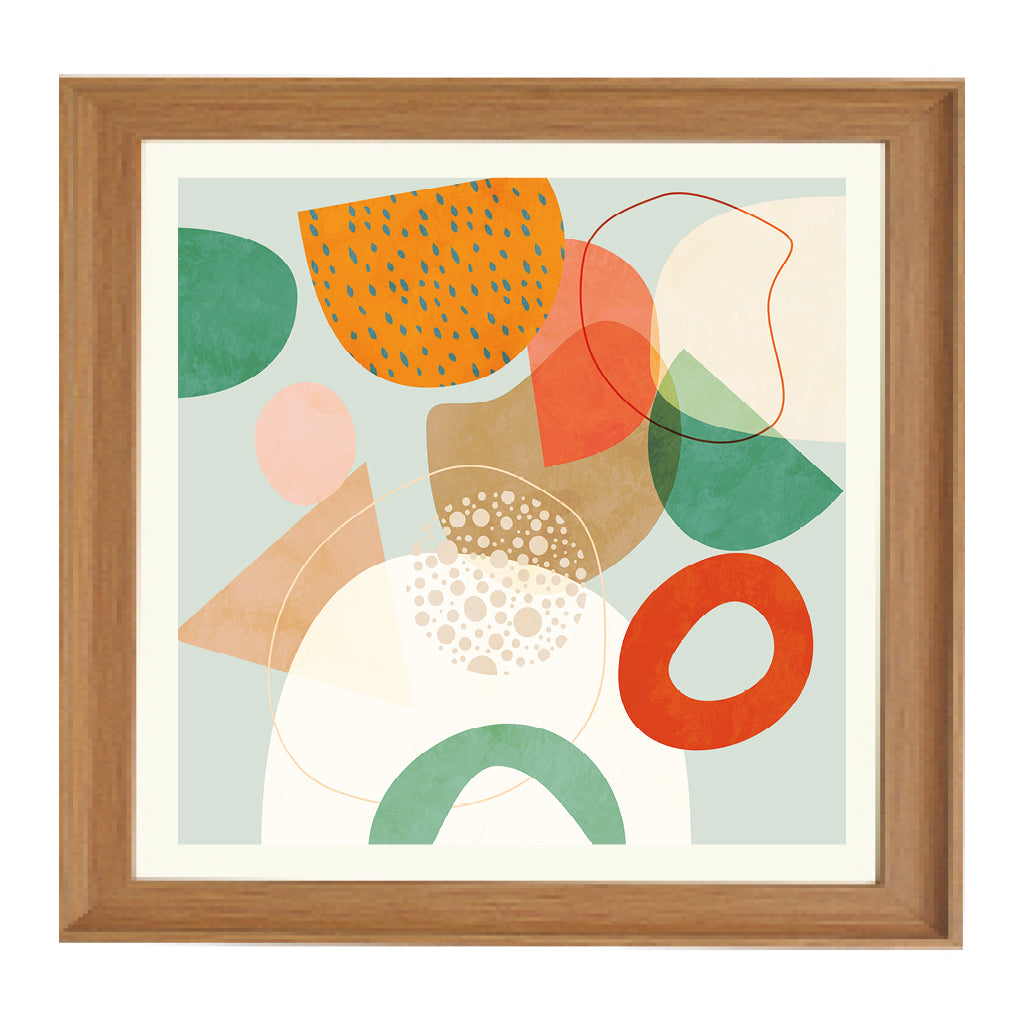 Terracotta Mirage Art Print