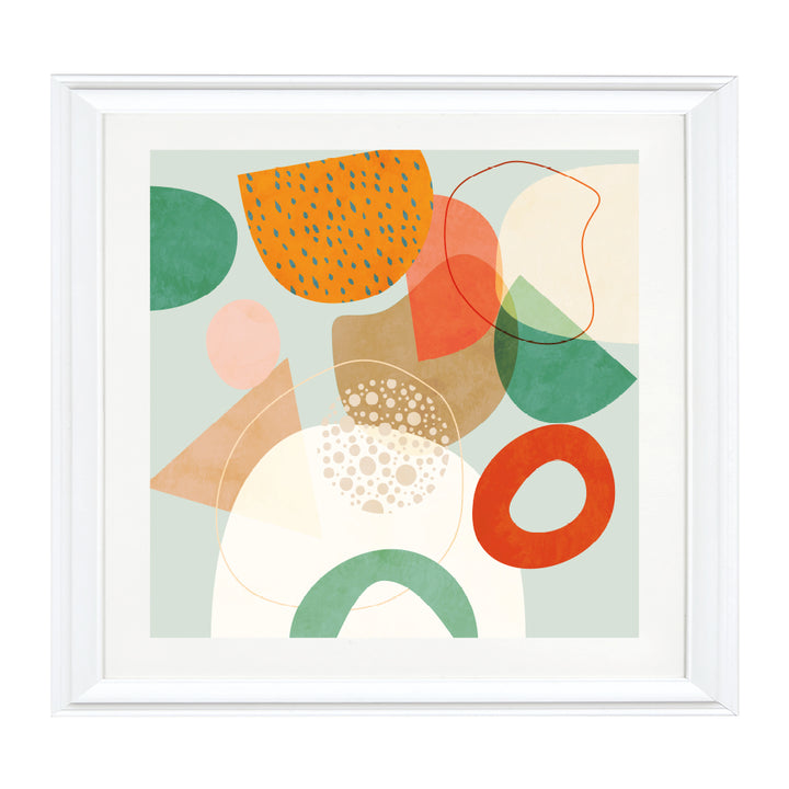 Terracotta Mirage Art Print